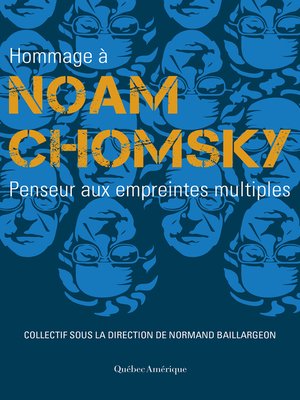 cover image of Hommage à Noam Chomsky